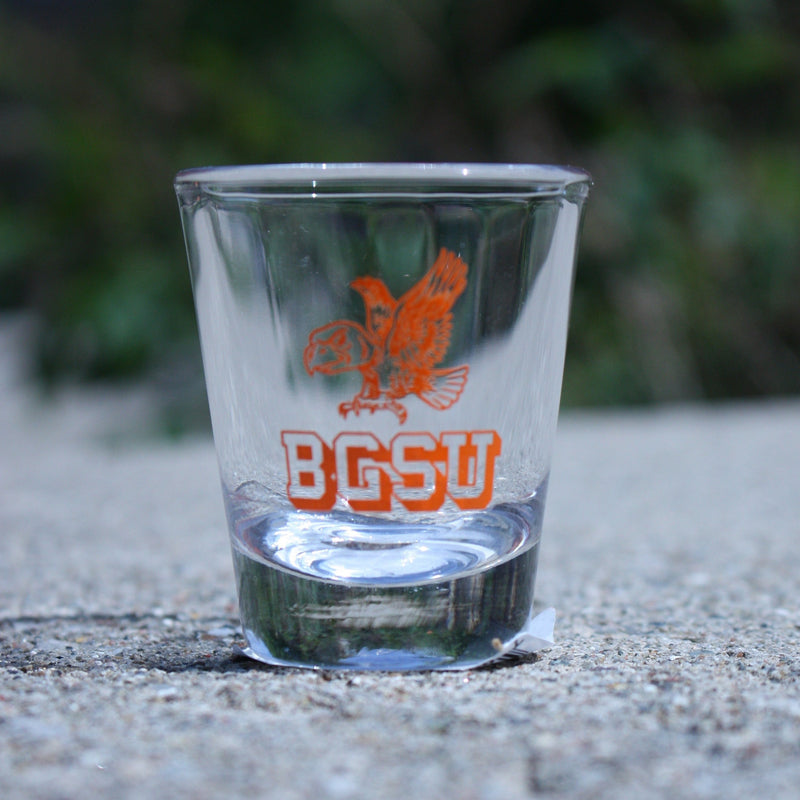 BGSU Vintage Falcon Tapered Shot Glass