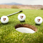 BGSU Golf Ball 3 Pack