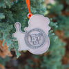 RFSJ Pewter BGSU Snowman Ornament