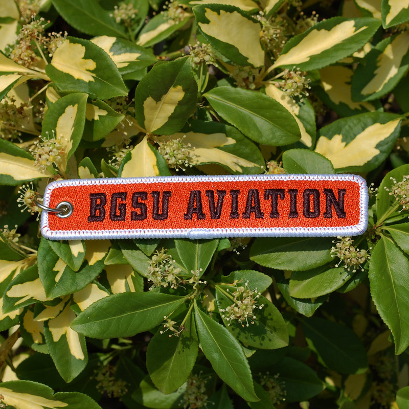 Spirit  BGSU Aviation Embroidered Key Tag