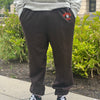 Champion BGSU Brown Banded Sweatpants