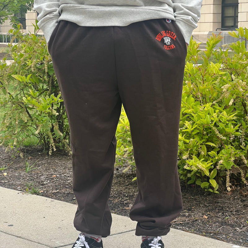 Champion BGSU Brown Banded Sweatpants