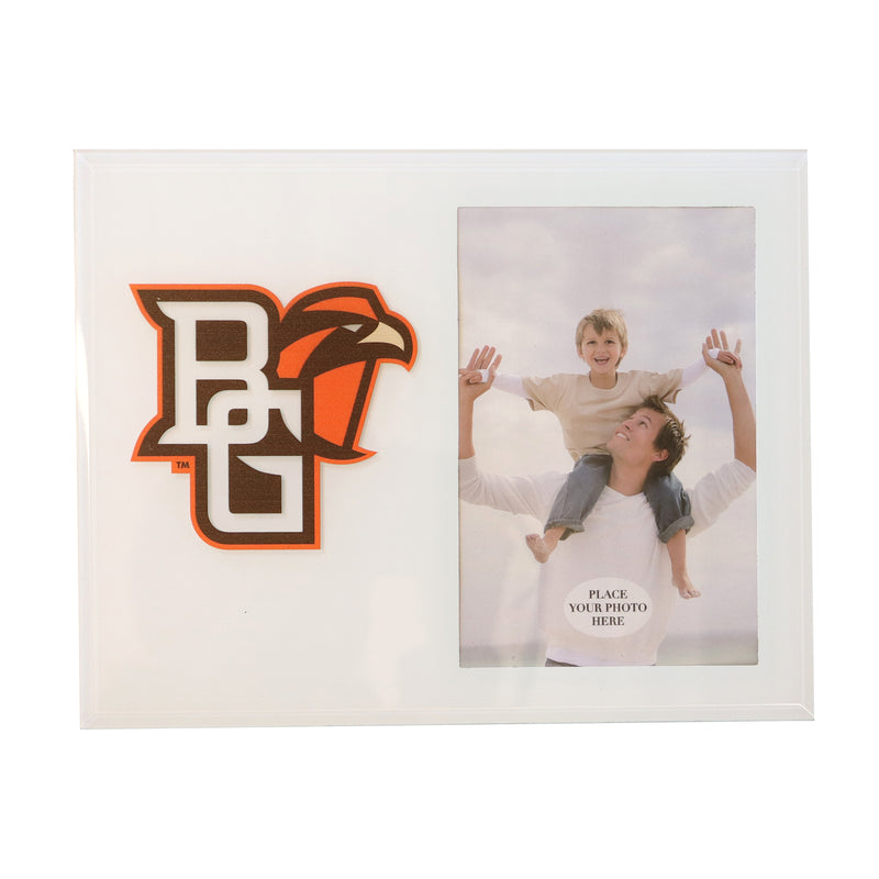 BGSU Peekaboo 4x6 Glass Photo Frame