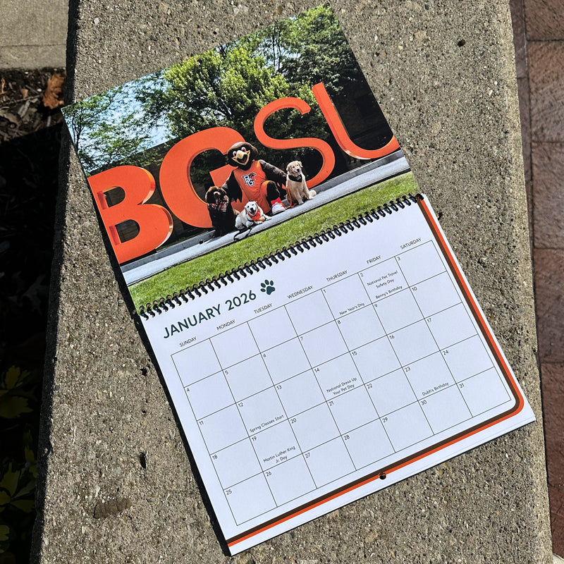 BGSU PAWS 2026 Calendar