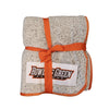 BGSU Stone Frosty Fleece Sherpa Blanket