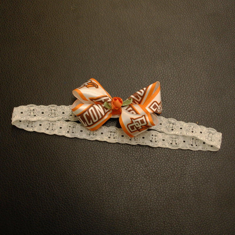 Divine Creations Satin Bow Baby Headband