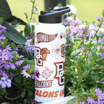 BGSU Stickered 34oz Water Bottle