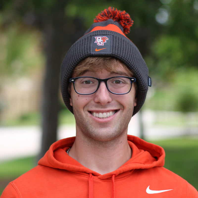 Nike BGSU Peekaboo Pom Beanie Hat