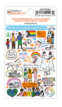 Equality Julia Gash  Sticker