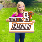 Let's Go Falcons Yard Sign