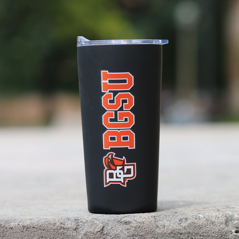 Fanatic BGSU Soft Touch 18oz Black Tumbler