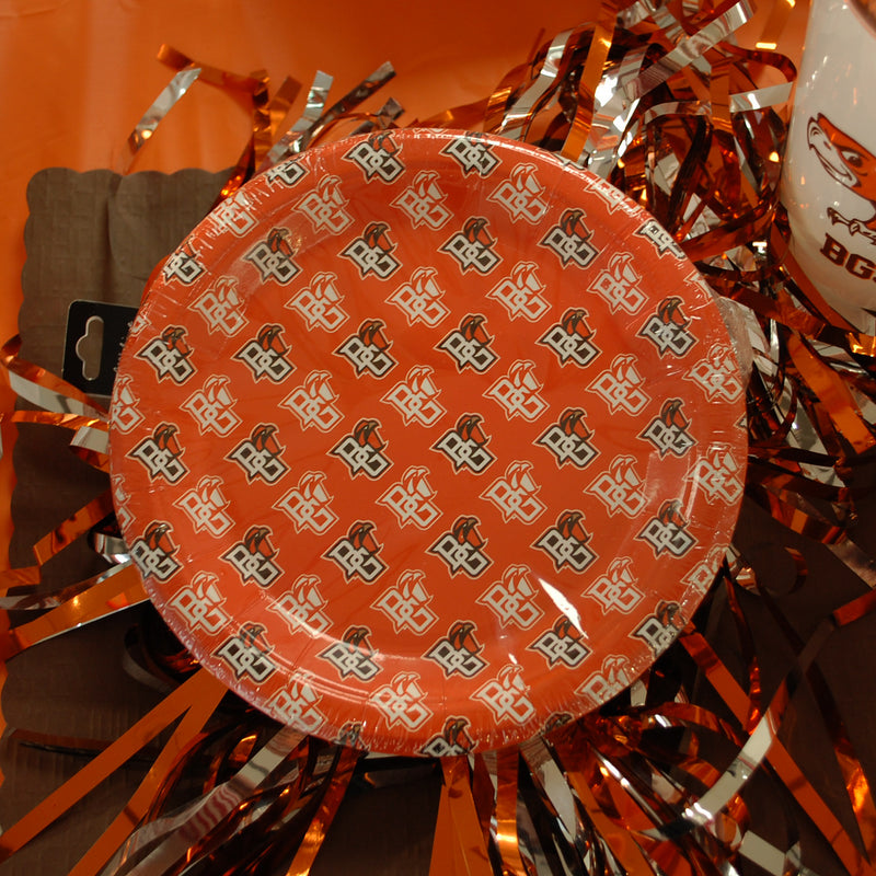 Spirit BGSU Peekaboo 7" Plate 25 Pack