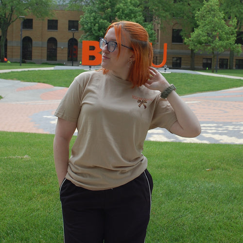 Image One Bowling Green State University Delicate Bows Tee