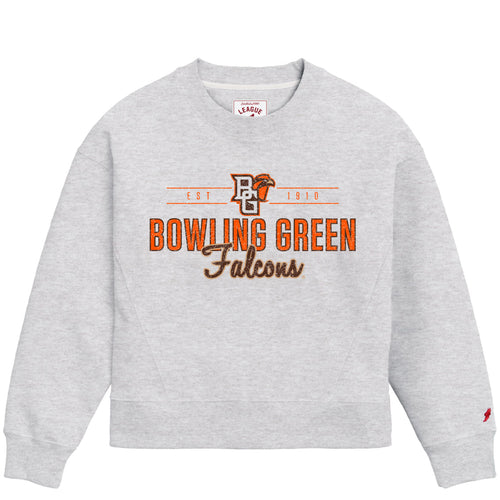 League Ladies Bowling Green 1636 Boxy Crew