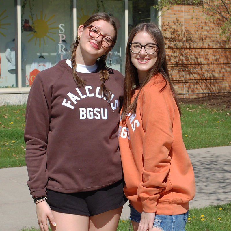 MV Falcons BGSU Vintage Fleece Crew