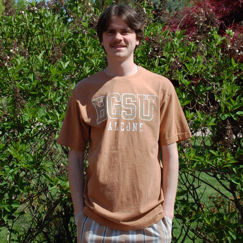 Ouray BGSU Falcons Pigment Dyed Tee