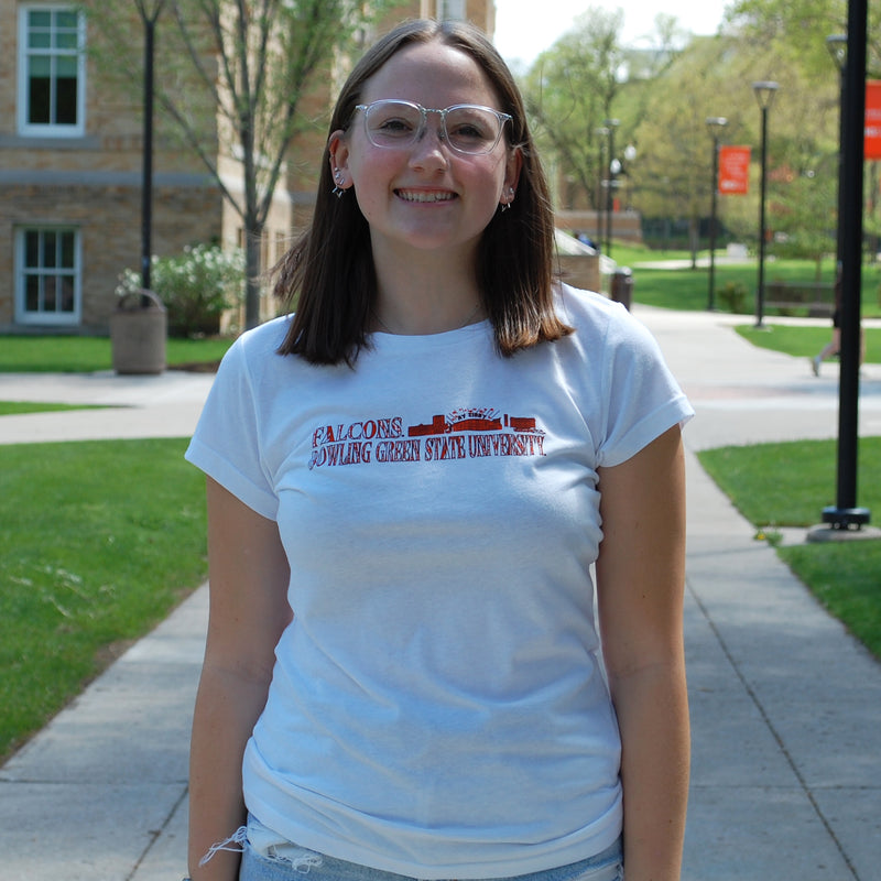 Boxercraft Ladies Bowling Green State University Essential Tee