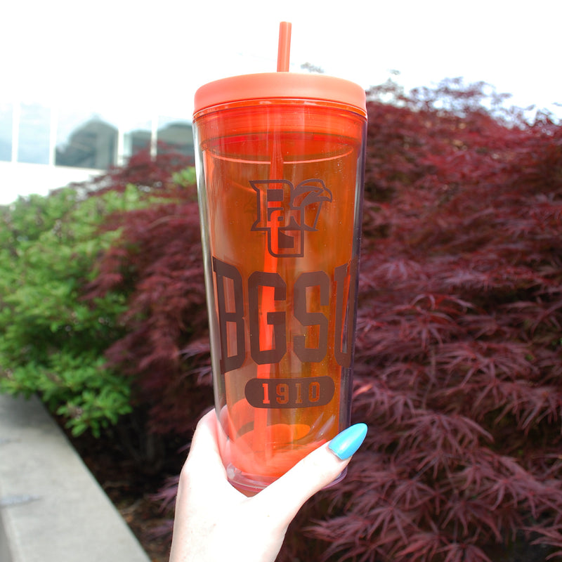 Spirit BGSU Volunteer 20.9oz Travel Tumbler