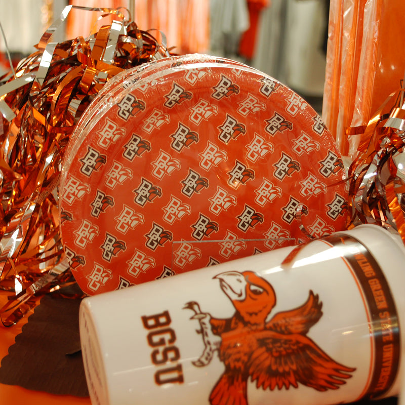 Spirit BGSU Peekaboo 7" Plate 25 Pack