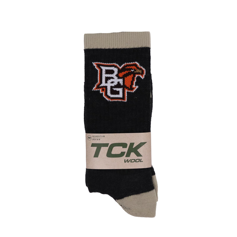 TCK BGSU Peekaboo Crew Sock