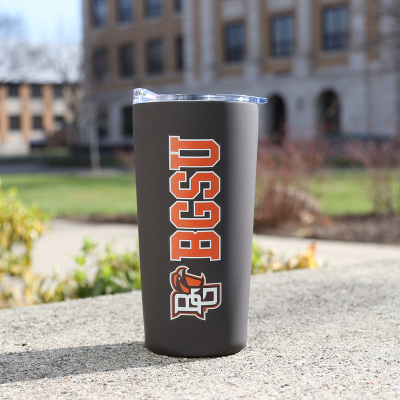 Fanatic BGSU Soft Touch 18oz Brown Tumbler