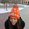 Zephyr Peekaboo Snowman Blizzard Knit Hat