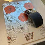 Bowling Green Aluminum Floral Mousepad