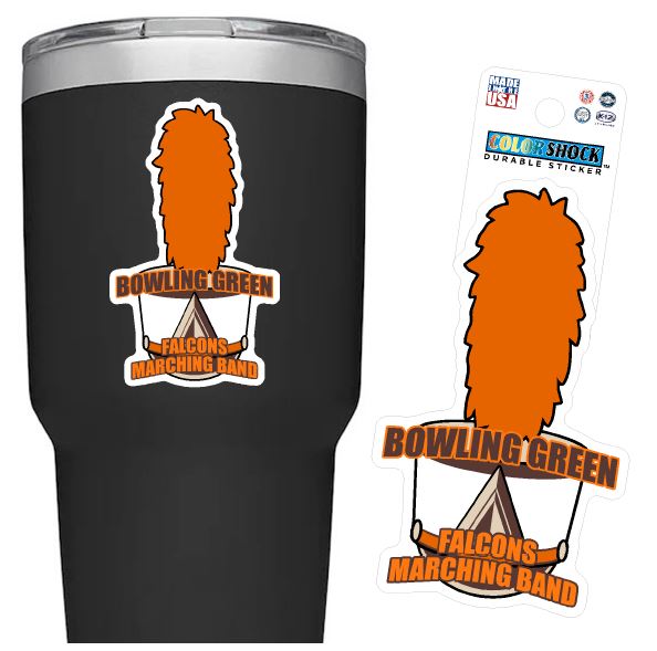 CDI Durable Marching Band Sticker