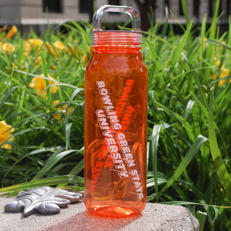Spirit BGSU Diagonal H2Go Sport Bottle Orange