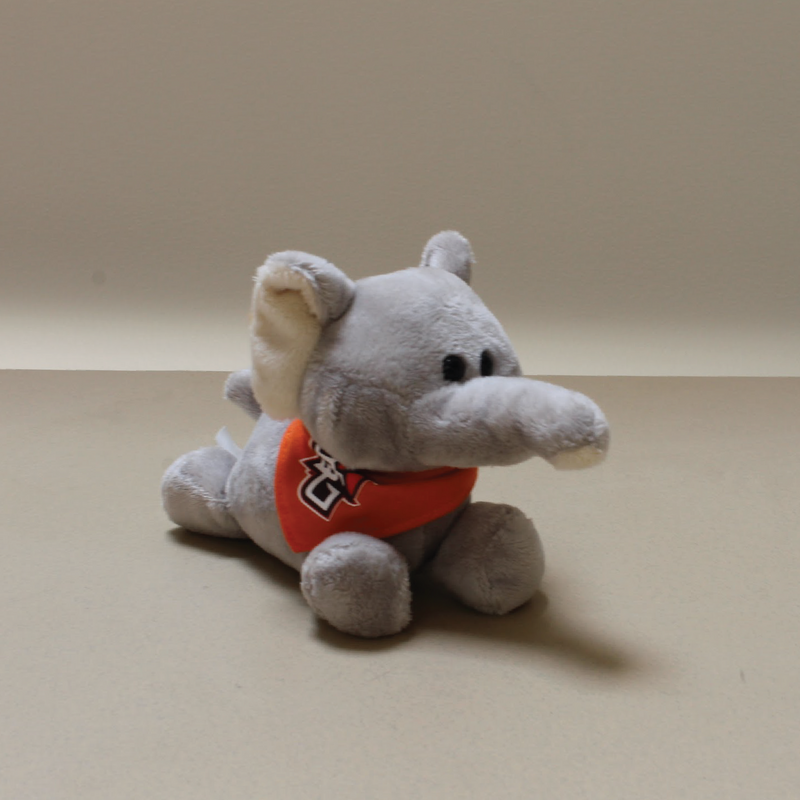 Elephant with BGSU Bandana