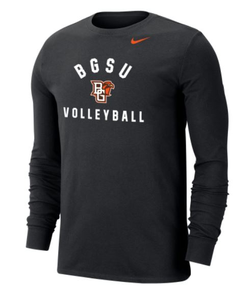 BGSU Nike Sports Tees Long Sleeve