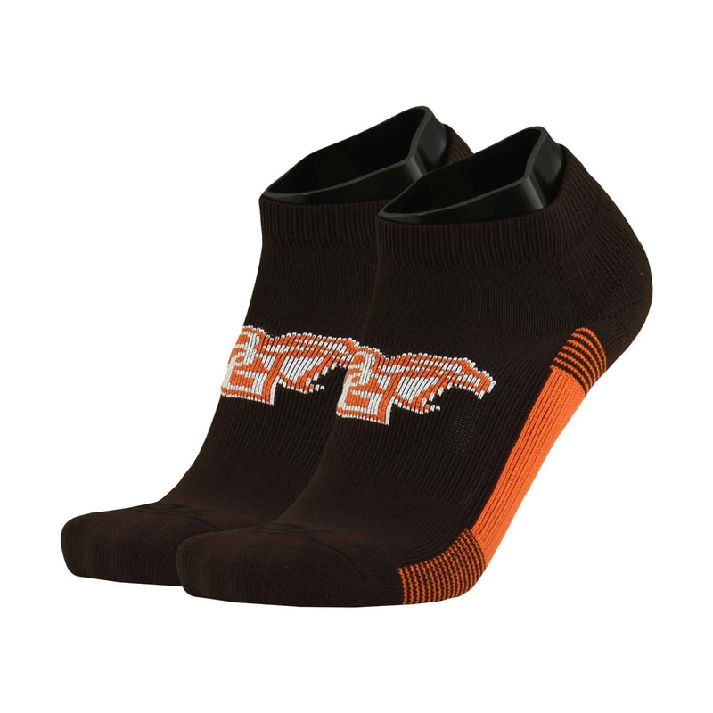 BGSU Peekaboo No Show Sock