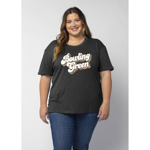 Ladies' Bowling Green Chicka D Leopard Tee
