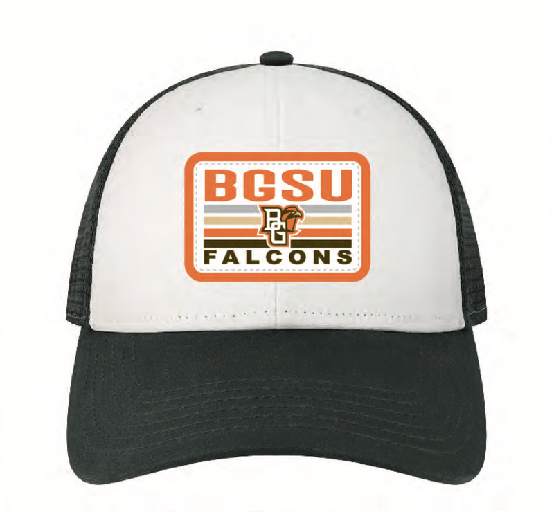 BGSU Falcons Patch Trucker Hat
